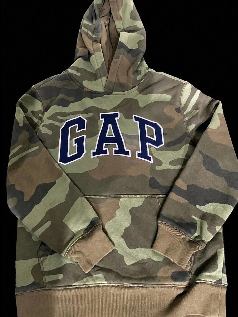 GAP Kids Camo Hoodie & Joggers Set - Green